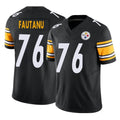 Vanessashop P.Steelers #76 Troy Fautanu Player Black Limited Vapor F.U.S.E. Home Game Stitched Jerseys