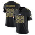 Vanessashop P.Steelers #88 Pat Freiermuth Player Black Impact Limited Home Game Stitched Jerseys