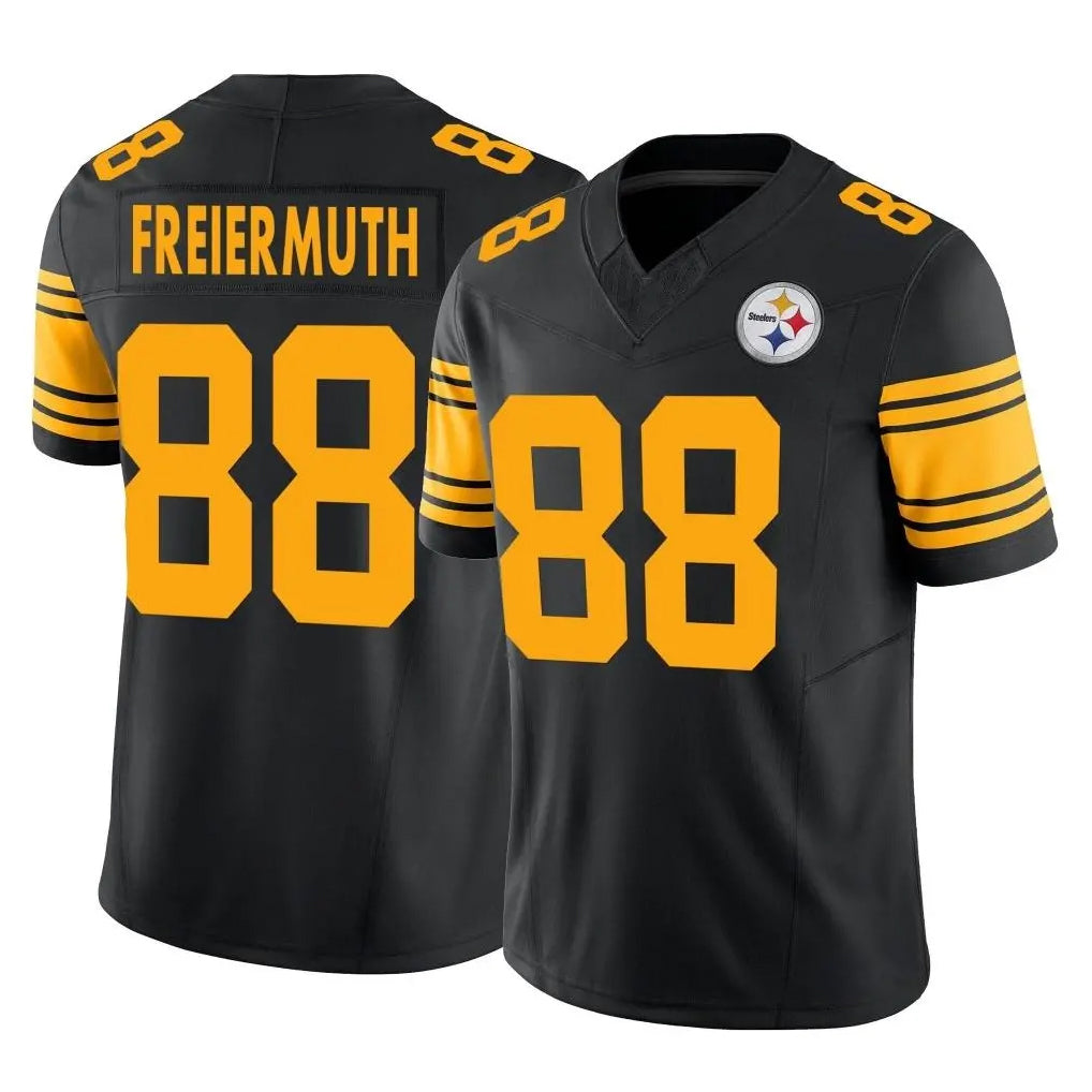 Vanessashop P.Steelers #88 Pat Freiermuth Player Black Limited 2nd Alternate Vapor F.U.S.E. Home Game Stitched Jerseys