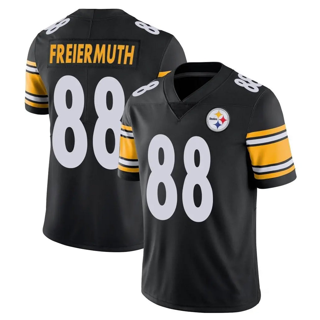 Vanessashop P.Steelers #88 Pat Freiermuth Player Black Limited Vapor Untouchable Home Game Stitched Jerseys