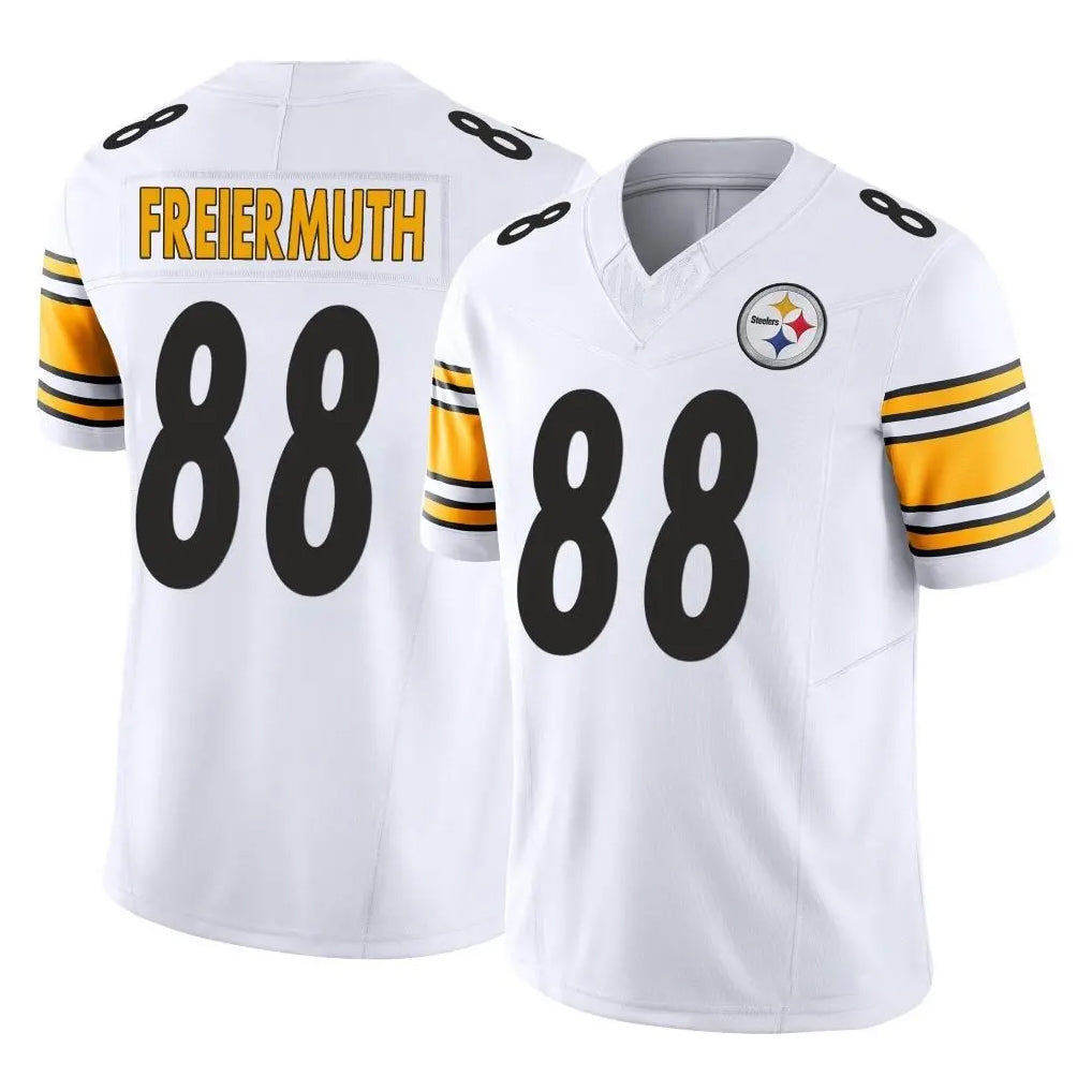 Vanessashop P.Steelers #88 Pat Freiermuth Player White Limited Vapor F.U.S.E. Home Game Stitched Jerseys