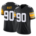 Vanessashop P.Steelers #90 T.J. Watt Player Black Limited Alternate Vapor F.U.S.E. Home Game Stitched Jerseys