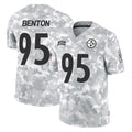 Vanessashop P.Steelers #95 Keeanu Benton Player Arctic Camo Limited Salute To Service Home Game Stitched Jerseys
