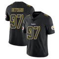 Vanessashop P.Steelers #97 Cameron Heyward Player Black Impact Limited Home Game Stitched Jerseys