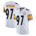 Vanessashop P.Steelers #97 Cameron Heyward Player White Limited Vapor Untouchable Home Game Stitched Jerseys