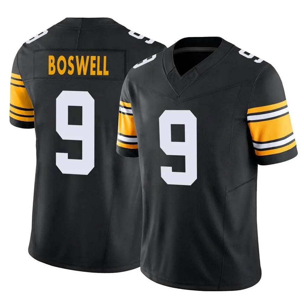 Vanessashop P.Steelers #9 Chris Boswell Player Black Limited Alternate Vapor F.U.S.E. Home Game Stitched Jerseys