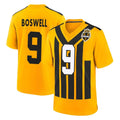 Vanessashop P.Steelers #9 Chris Boswell Player Gold Limited 1933 Throwback Home Game Stitched Jerseys