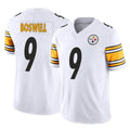 Vanessashop P.Steelers #9 Chris Boswell Player White Limited Vapor F.U.S.E. Home Game Stitched Jerseys