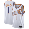 Vanessashop P.Suns #1 Devin Booker White Swingman Jerseys - Association Edition