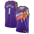 Vanessashop P.Sunss #1 Devin Booker Purple Swingman Jerseys - Classic Edition