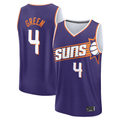 Vanessashop P.Sunss #4 Jalen Green Fanatics Purple Fast Break Replica Jerseys - Icon Edition