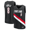 Vanessashop PT.Blazers #8 Deni Avdija Fanatics Black Fast Break Replica Jerseys - Icon Edition