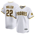 Vanessashop S.Diego Padres #22 Mason Miller Player White Home Limited Stitched Jerseys