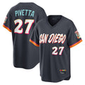 Vanessashop S.Diego Padres #27 Nick Pivetta Player Obsidian 2026 City Connect Home Limited T-shirt Stitched Jerseys
