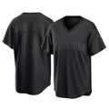 Vanessashop S.Diego Padres #2 Xander Bogaerts Player Black Pitch Fashion Game T-shirt Stitched Jerseys