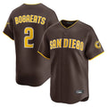 Vanessashop S.Diego Padres #2 Xander Bogaerts Player Brown Home Limited Stitched Jerseys