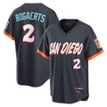 Vanessashop S.Diego Padres #2 Xander Bogaerts Player Obsidian 2026 City Connect Home Limited T-shirt Stitched Jerseys