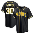 Vanessashop S.Diego Padres #30 Gavin Sheets Player Black 2026 Fashion Home Stitched Jerseys