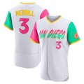 Vanessashop S.Diego Padres #3 Jackson Merrill Player White City Connect Home Limited Elite Stitched Jerseys