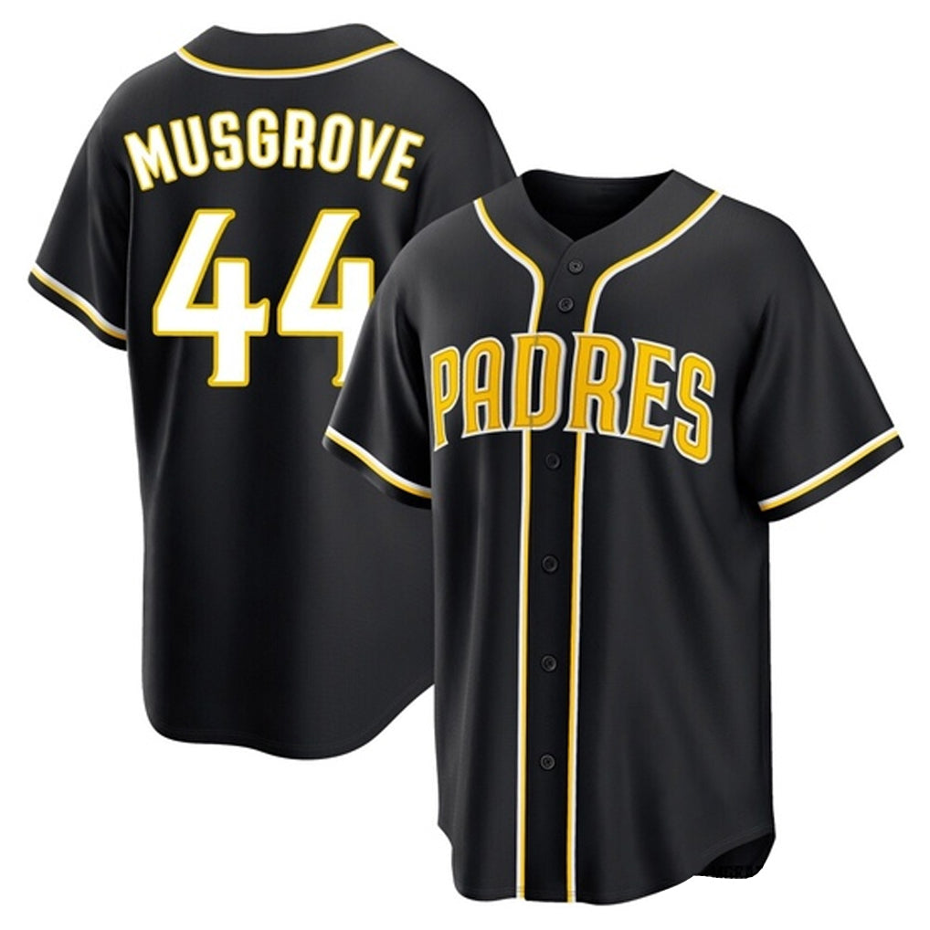 Vanessashop S.Diego Padres #44 Joe Musgrove Player Black 2026 Fashion Home Stitched Jerseys