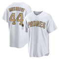 Vanessashop S.Diego Padres #44 Joe Musgrove Player Gold All-Star Home Game Stitched Jerseys