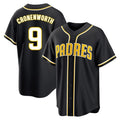 Vanessashop S.Diego Padres #9 Jake Cronenworth Player Black 2026 Fashion Home Stitched Jerseys