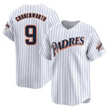 Vanessashop S.Diego Padres #9 Jake Cronenworth Player White Cooperstown Collection Limited Home Stitched Jerseys