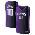 Vanessashop S.Kings #10 DeMar DeRozan Fanatics Purple Fast Break Replica Jerseys - Statement Edition
