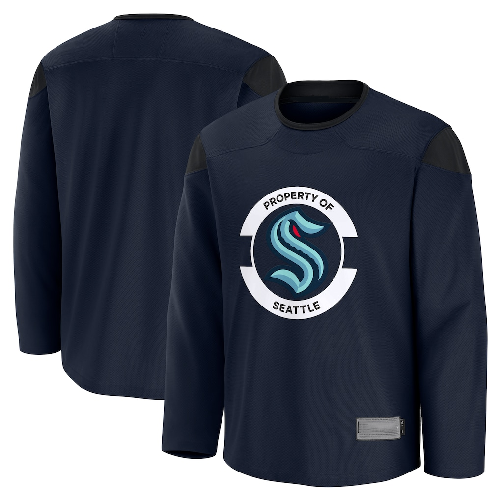 Vanessashop S.Kraken Navy Practice Jerseys
