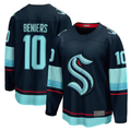 Vanessashop S.Kraken #10 Matty Beniers Deep Sea Blue Premier Breakaway Player Jerseys