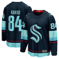 Vanessashop S.Kraken #84 Kaapo Kakko Deep Sea Blue Home Breakaway Player Jerseys