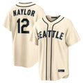 Vanessashop  S.Mariners #12 Josh Naylor Player Cream 2026 Home Limited Stitched Jerseys