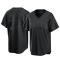 Vanessashop  S.Mariners #36 Logan Gilbert Player Black Replica Fashion T-shirt Stitched Jerseys