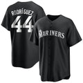 Vanessashop  S.Mariners #44 Julio Rodriguez Player Black Home Limited Stitched Jerseys