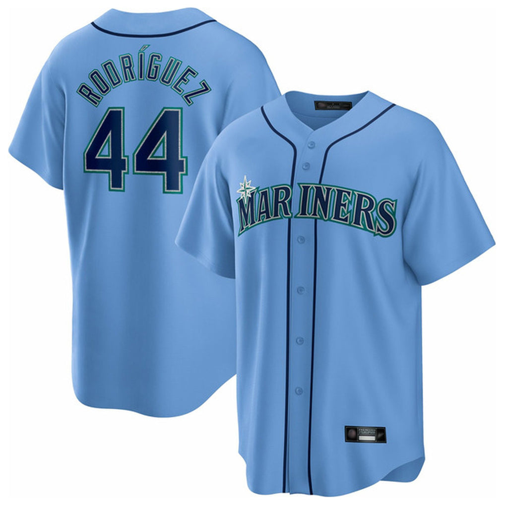 Vanessashop  S.Mariners #44 Julio Rodriguez Player Light Blue Home Limited Stitched Jerseys