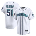 Vanessashop  S.Mariners #51 Ichiro Suzuki Player White 2025 National Hall of Fame Home Limited Stitched Jerseys