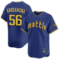 Vanessashop  S.Mariners #56 Randy Arozarena Player Royal City Connect Home Limited Stitched Jerseys