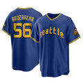 Vanessashop  S.Mariners #56 Randy Arozarena Player Royal Home Game Stitched Jerseys
