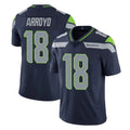 vanessashop S.Seahawks #18 Elijah Arroyo Player Navy Limited Vapor Untouchable Home Game Stitched Jerseys