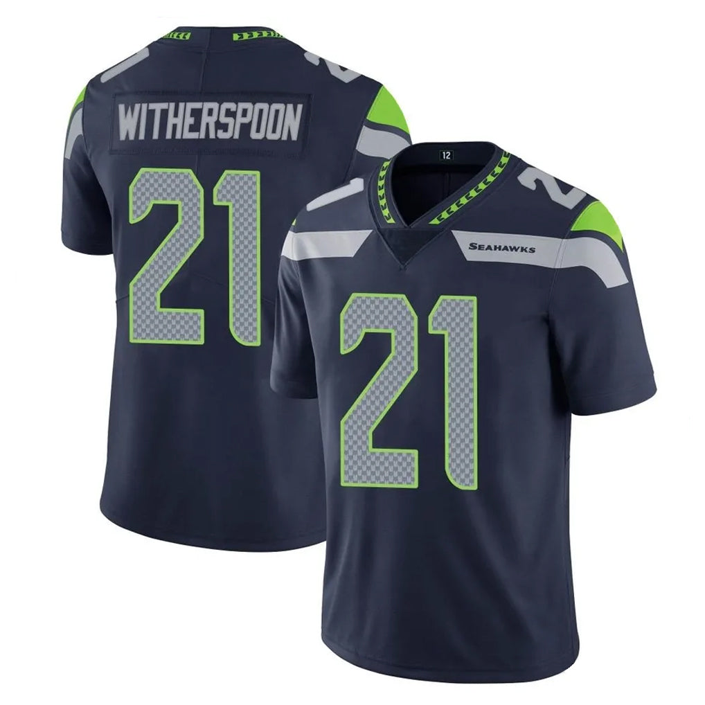 vanessashop S.Seahawks #21 Devon Witherspoon Player Navy Limited Vapor Untouchable Home Game Stitched Jerseys
