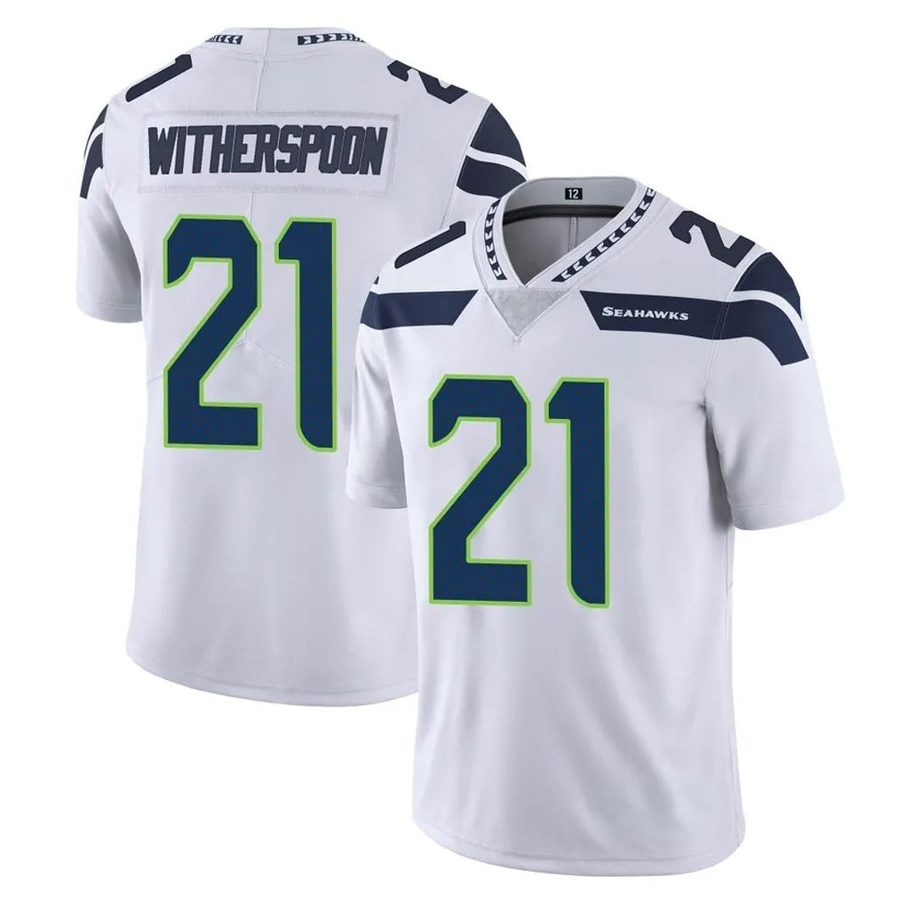 vanessashop S.Seahawks #21 Devon Witherspoon Player White Limited Vapor Untouchable Home Game Stitched Jerseys