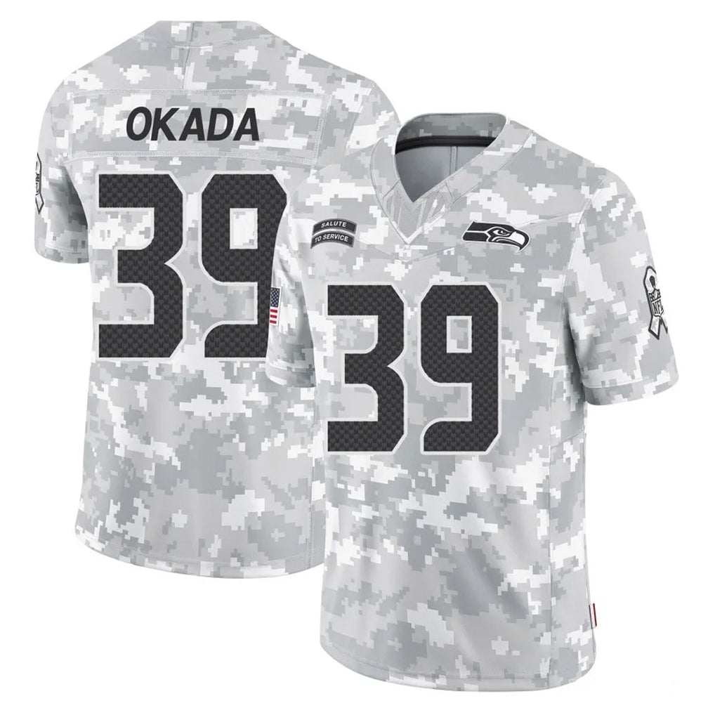 vanessashop S.Seahawks #39 Ty Okada Player Arctic Camo Limited Salute To Service Home Game Stitched Jerseys