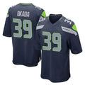 vanessashop S.Seahawks #39 Ty Okada Player Navy Home Game Stitched Jerseys