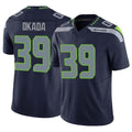 vanessashop S.Seahawks #39 Ty Okada Player Navy Limited Vapor F.U.S.E. Home Game Stitched Jerseys