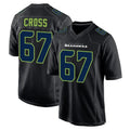 vanessashop S.Seahawks #67 Charles Cross Player Black Limited Fashion Home Game Stitched Jerseys