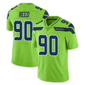 vanessashop S.Seahawks #90 Jarran Reed Player Green Limited Color Rush Home Game Stitched Jerseys