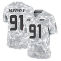 vanessashop S.Seahawks #91 Byron Murphy II Player Arctic Camo Limited Salute To Service Home Game Stitched Jerseys