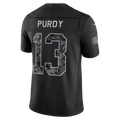 vanessashop  SF. 49ers #13 Brock Purdy Black 2026 Salute to Service Stitched Limited Jersey
