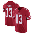 Vanessashop SF.49ers #13 Brock Purdy Player Red Limited Vapor Untouchable Home Game Stitched Jerseys