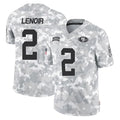 Vanessashop SF.49ers #2 Deommodore Lenoir Player Arctic Camo Limited Salute To Service Home Game Stitched Jerseys